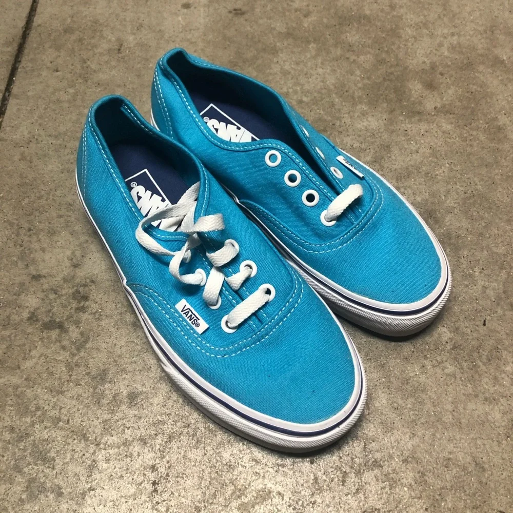 NWT Vans Era Turquoise Shoes Sneakers